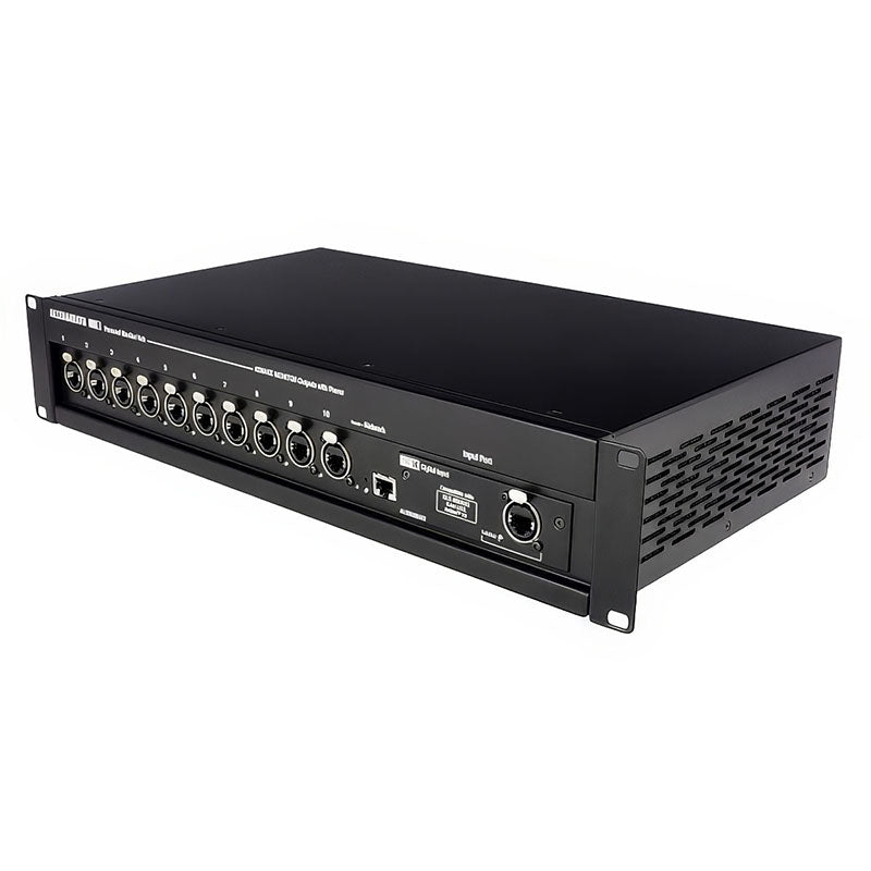QU16 22IN / 12OUT Rackmountable Digital Mixer exc Rack Kitfront angle view