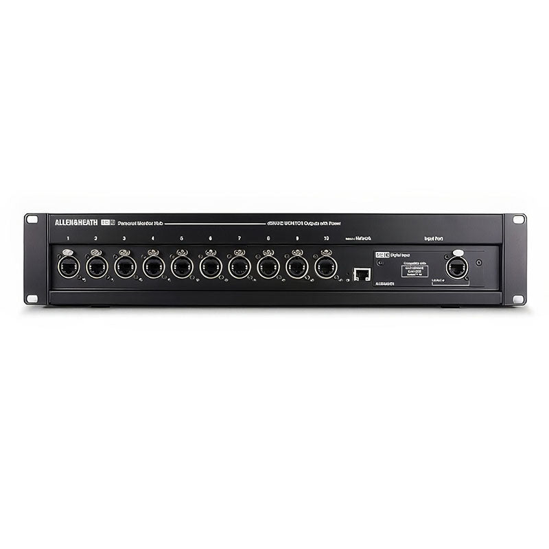 QU16 22IN / 12OUT Rackmountable Digital Mixer exc Rack Kit front view