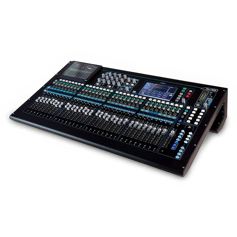 QU32 38IN / 28OUT Digital Mixer with Wireless Remote Control front angle view