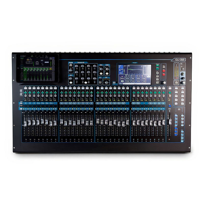 QU32 38IN / 28OUT Digital Mixer with Wireless Remote Control top view