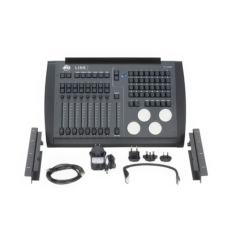 ADJ LINK 4-Universe DMX Controller with WIFI view with accesories
