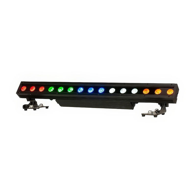 15 Hex Bar LED Light 915mm Linear Bar with 15x12W RGBAW+UV LEDs IP65 front view