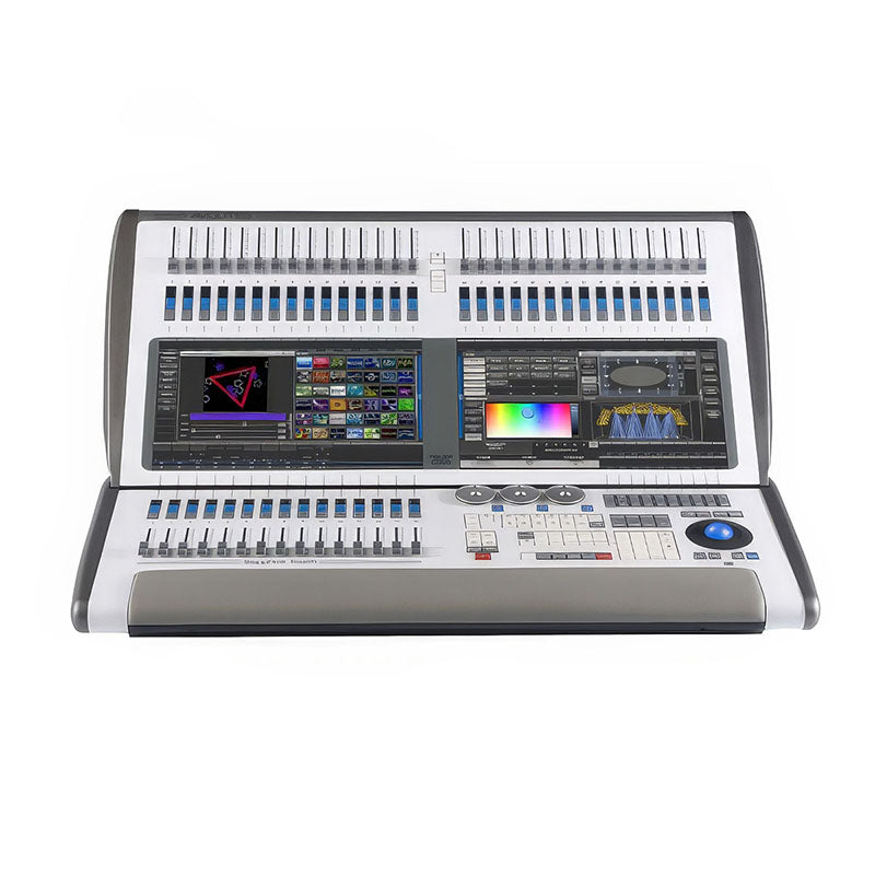 Sapphire Touch Lighting Console with Titan Operating System front view