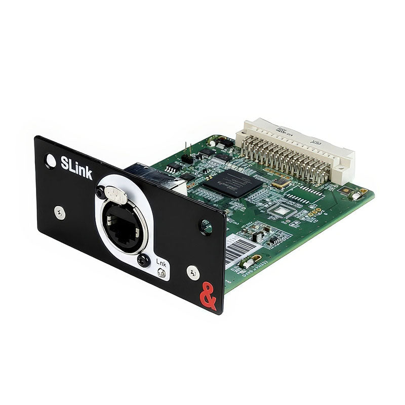 SQ SLink Card for a Further 128 Inputs/Outputs for SQ Series front view
